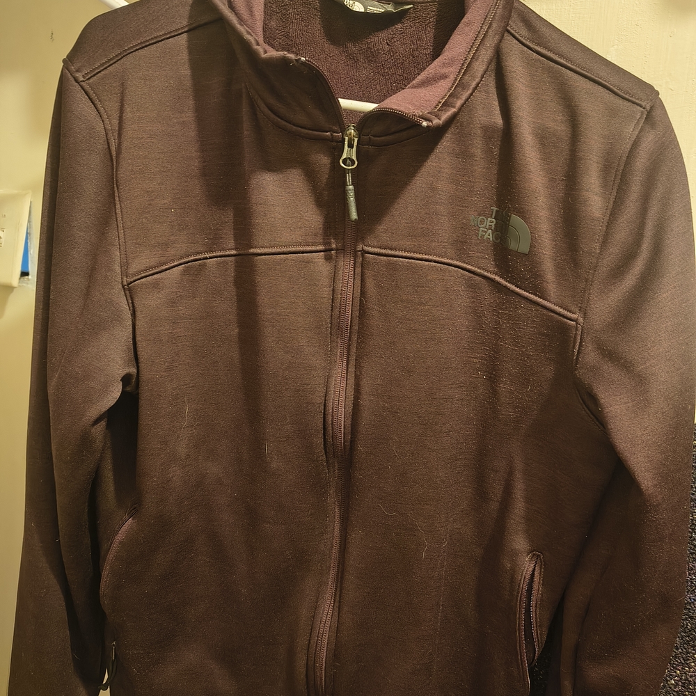 The North Face Deep Brown Zip-Up Hoodie